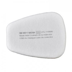 Filtro 3m 5n11 N95 Blanco PParticulas y Neblinas sin Aceite de Poliester