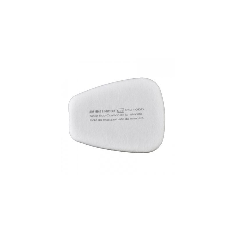 Filtro 3m 5n11 N95 Blanco PParticulas y Neblinas sin Aceite de Poliester
