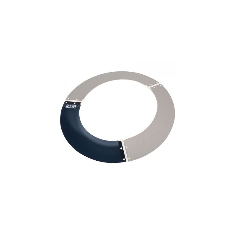 Protector para Sol Msa Adaptable a Casco V Gard PoliuretanoLexan Tinte Ahumado