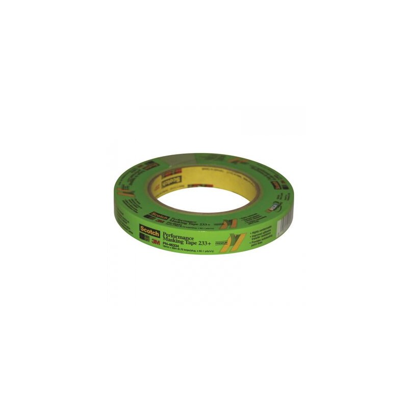 CINTA PARA ENMASCARAR 3M 70006246444 233 VERDE DE 012 MM X 55 M 12IN ANCHO