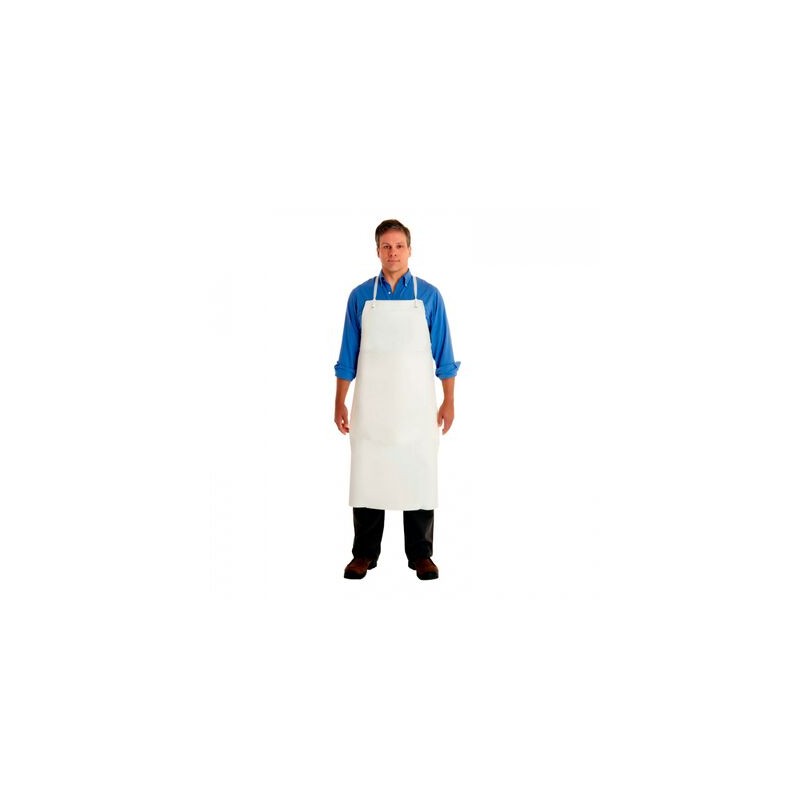 MANDIL ANSELL CPP DE PVC BLANCO 33 IN X 44 IN