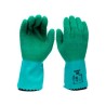 GUANTE ANSELL GLADIATOR FORRO DE ALGODON CRECUBRIMIENTO DE LATEX VERDE T8