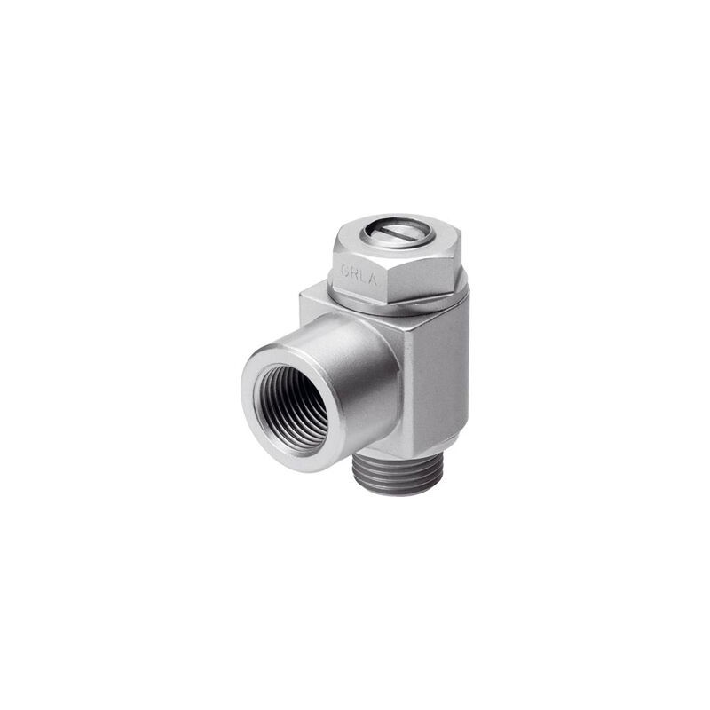 VALVULA REGULADORA DE CAUDAL FESTO 151165 DE G 18 DE CONEXION 1 Y 2