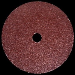 DISCOS AUSTROMEX 1376 DE LIJA ROJO CON RESPALDO DE FIBRA VULCANIZADA TIPO D.L. DIMENSION 115 X 22.2 ESPECIFICACION EASY CUT A24 