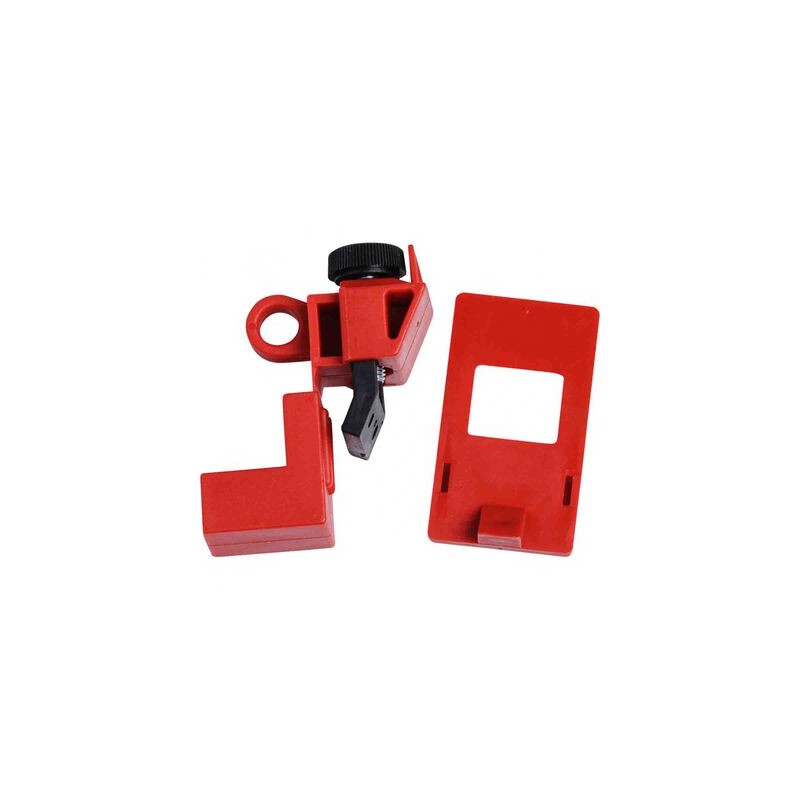 SISTEMA DE BLOQUEO BRADY DE POLIPROPILENO ROJO PINTERRUPTOR 120277 V