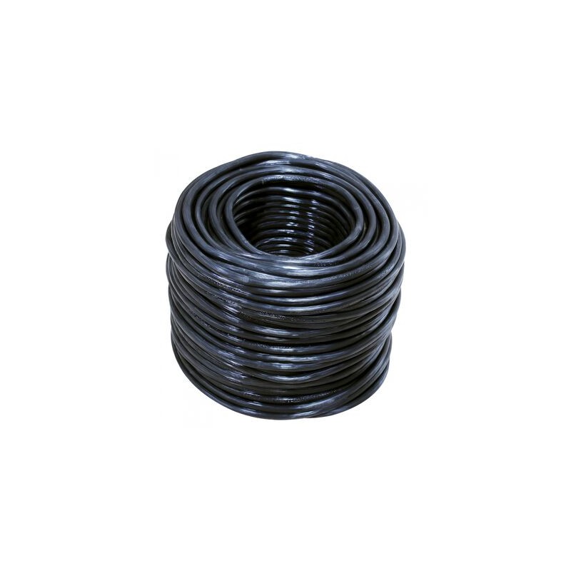 CABLE SURTEK 136935 ELECTRICO USO RUDO CAL2 X 12 100M BLANCO Y NEGRO
