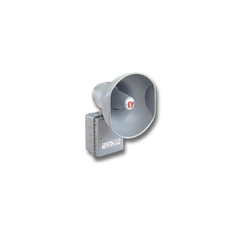 SIRENA DE ALTAVOZAMPLIFICADOR SELECTONE FEDERAL SIGNAL 300GC024 GRIS DE 15 W 24 VACDC