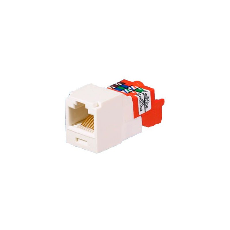 MÓDULO UNIVERSAL PANDUIT CJ5E88TBU DE 8 CABLES Y 8 POSICIONES CAT 5E DE 15.8 X 18.1 X 36.4 MM