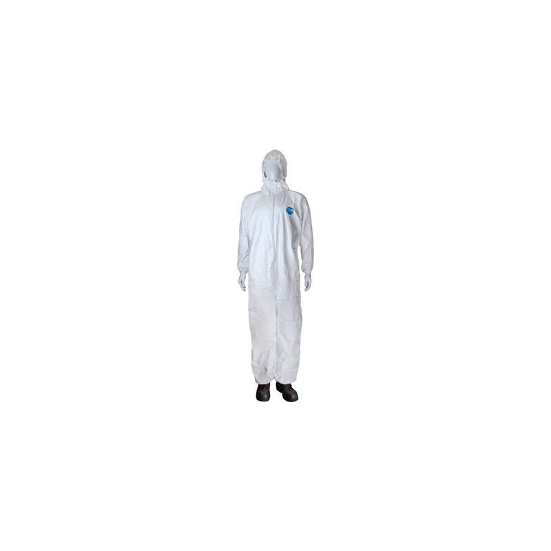 Overol Dupont Tyvek CCapucha y Elastico T-L