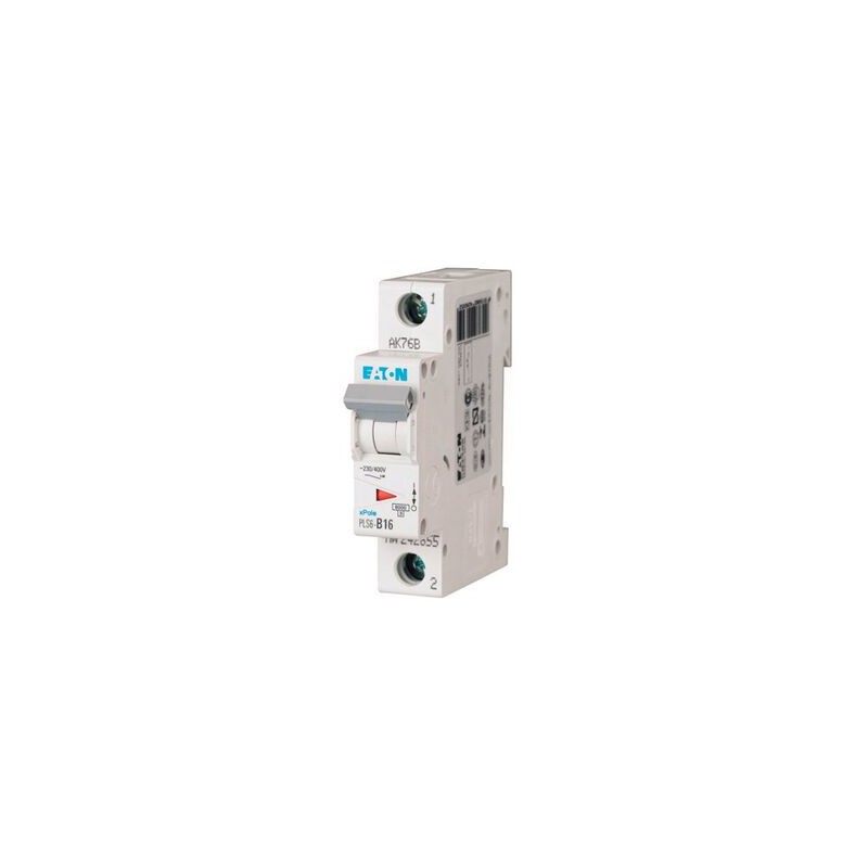 INTERRUPTOR EATON PLS6C16MW MAGNETOTERMICO 1 POLO CURVA C 16 A