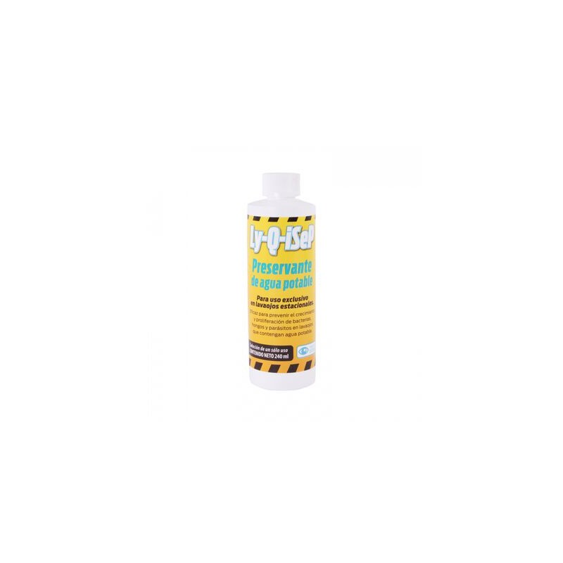 Preservante Kassten de Agua Potable Lyqisep PUso en Estacion de Lavaojos de 240 Ml