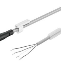 CABLE DE CONEXION FESTO NEBUM8G4K5LE4 CONECTOR M8 4 PINES EXTREMO ABIERTO 5 M LONGITUD