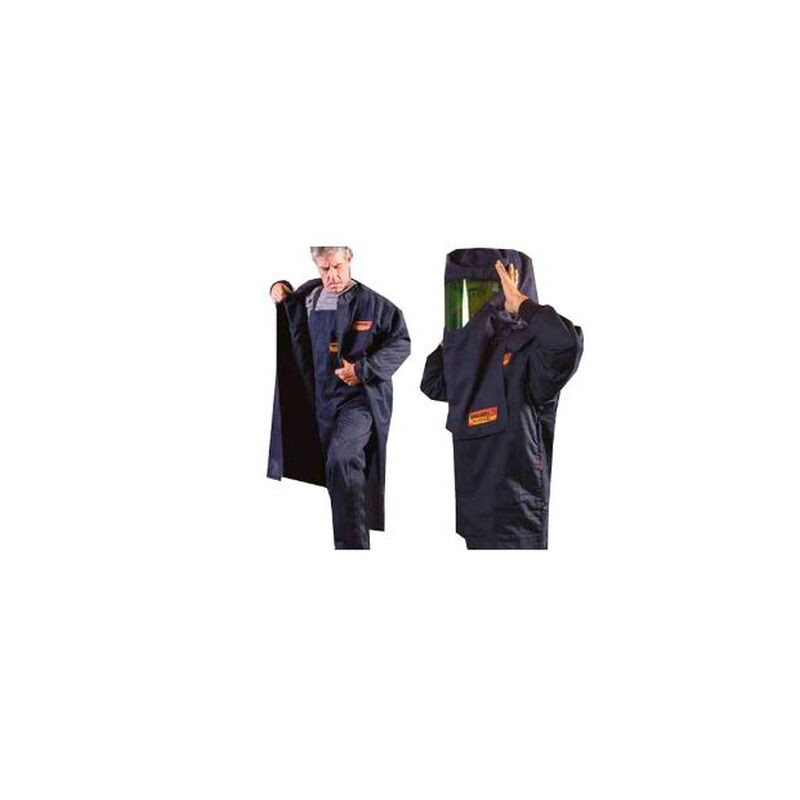 TRAJE ENCON DE ARCO ELECTRICO ALGODONNYLON AZUL MARINO DE 40 CAL CKIT GAFAS AFR TXL