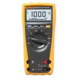 MULTIMETRO FLUKE179 ESFPCAMO ANALOGICO CON PANTALLA RETROILUMINADA Y MEDIDOR DE TEMPERATURA INCLUYE ESTUCHE PROFESIONAL CAMOC25W