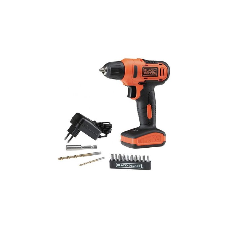 TALADRO BLACK and DECKER LD12SB3 ATORNILLADOR 12V 13 ACC