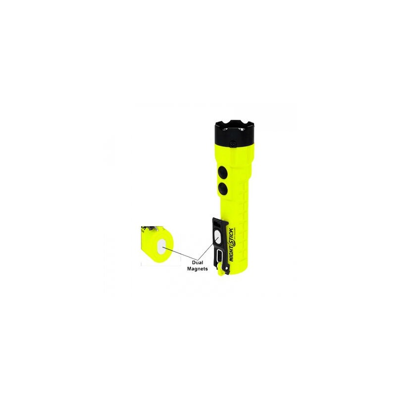 LINTERNA DE MANO NIGHTSTICK 120  240 LUMENES DE PILAS VERDE HIVI 7 IN